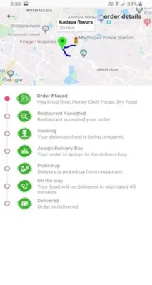 Pinky Food Delivery android App screenshot 3